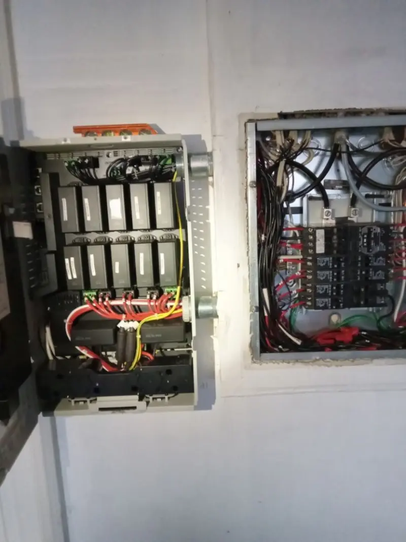 Electrical panel upgrade completed for Ring Doorbell Installation in Brooksville